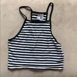 Striped Crop Top
